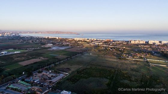 Coquimbo visto desde el aire