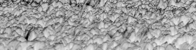 Glacier and penitentes in the Chilean Andes under a deep blue sky (photo 16 of 20)