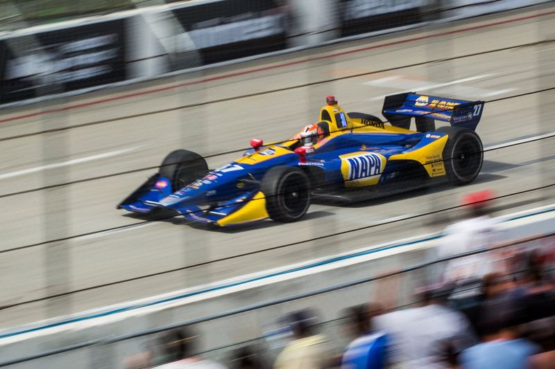 IndyCar panning shot at the 2018 Toyota Grand Prix of Long Beach (photo 12 of 20)