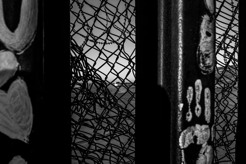 The border fence running into the Pacific at Playas de Tijuana at sunset (photo 8 of 17)